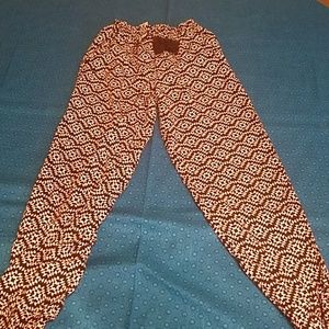 Black and White girls pants